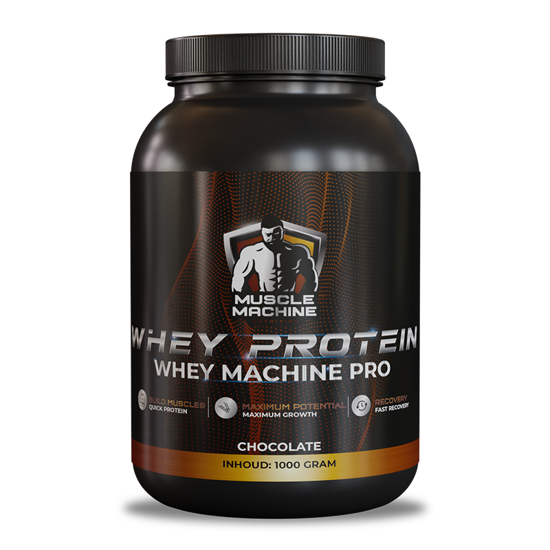 Whey Protein Muscle Machine Nutrition Hoogwaardige Kwaliteit Supplementen 